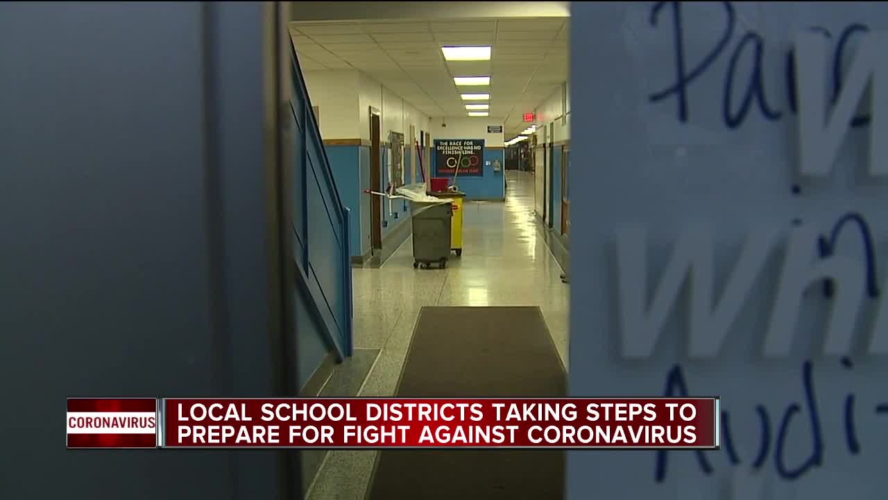 Local school districts taking steps to prepare for fight against coronavirus
