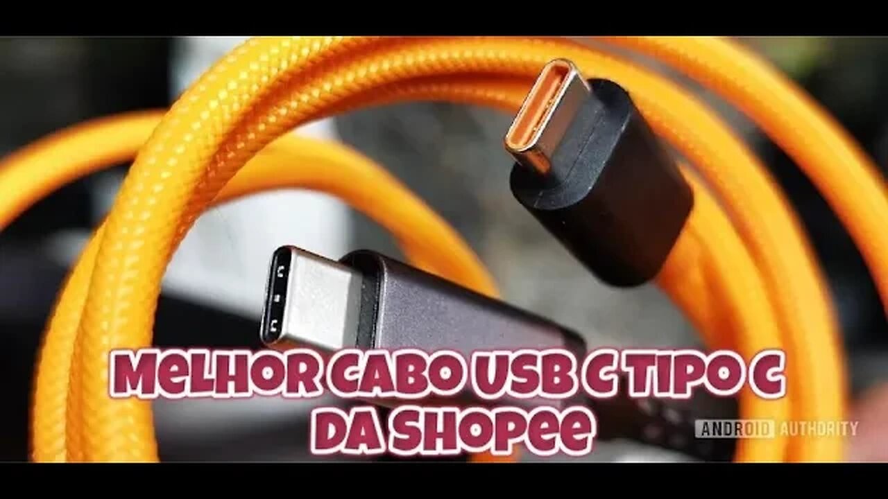 Melhor Cabo Usb C da Shoppe - Explico o Porque esté o melhor cabo usb tipo C - 1 metro , 2m e 3 m