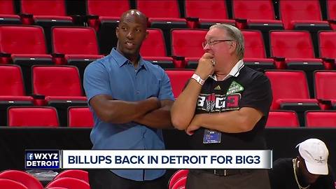 Chauncey Billups back in Detroit for BIG3