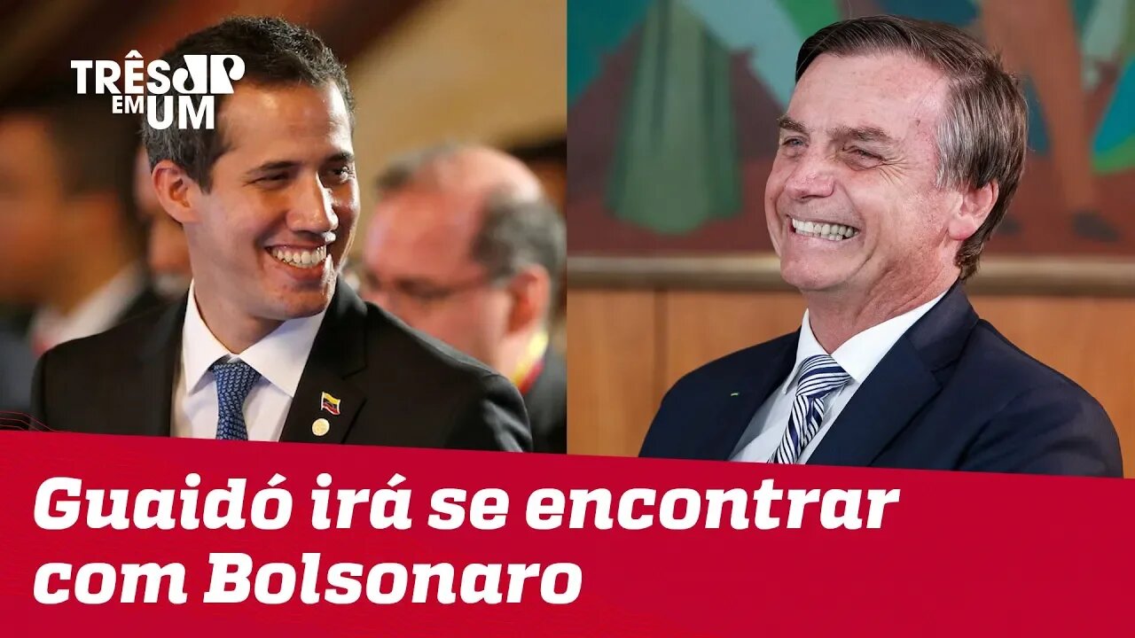 Guaidó virá ao Brasil e irá se encontrar com Bolsonaro