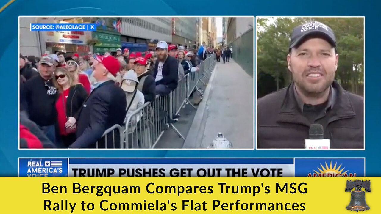 Ben Bergquam Compares Trump's MSG Rally to Commiela's Flat Performances