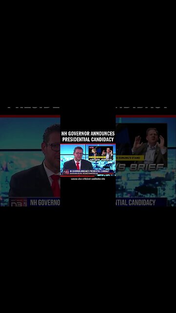 NH Governor Announces Presidential Candidacy