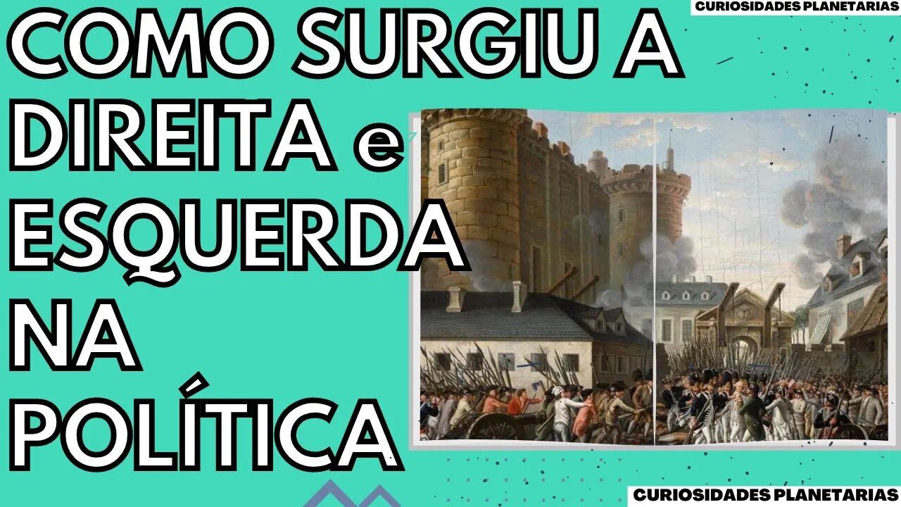 DIREITA E ESQUERDA: COMO SURGIU ESSA DIVISÃO NA POLÍTICA? #curiosidades