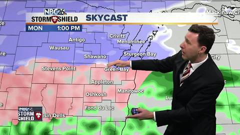 Michael Fish's NBC26 Storm Shield weather forecast