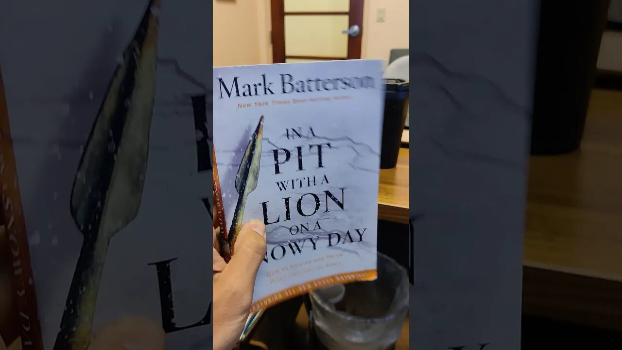 In a Pit with a Lion on a Snowy Day by Mark Batterson - Men's Bible Study Reading #shorts