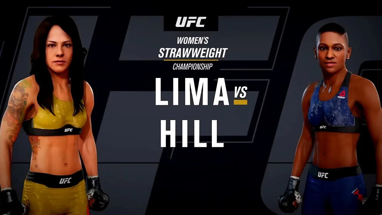 EA Sports UFC 3 Gameplay Angela Hill vs Juliana Lima