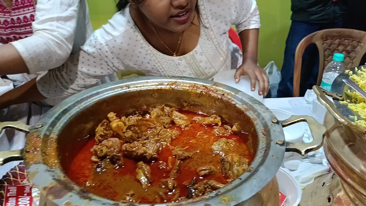 Delicious Mutton Kasa at Kolkata Food Festival