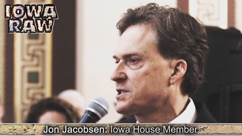 JON JACOBSEN SUGGESTS IOWA ADOPT NUREMBERG CODE AS LAW OCTOBER 28, 2021 DES MOINES, IOWA CAPITOL