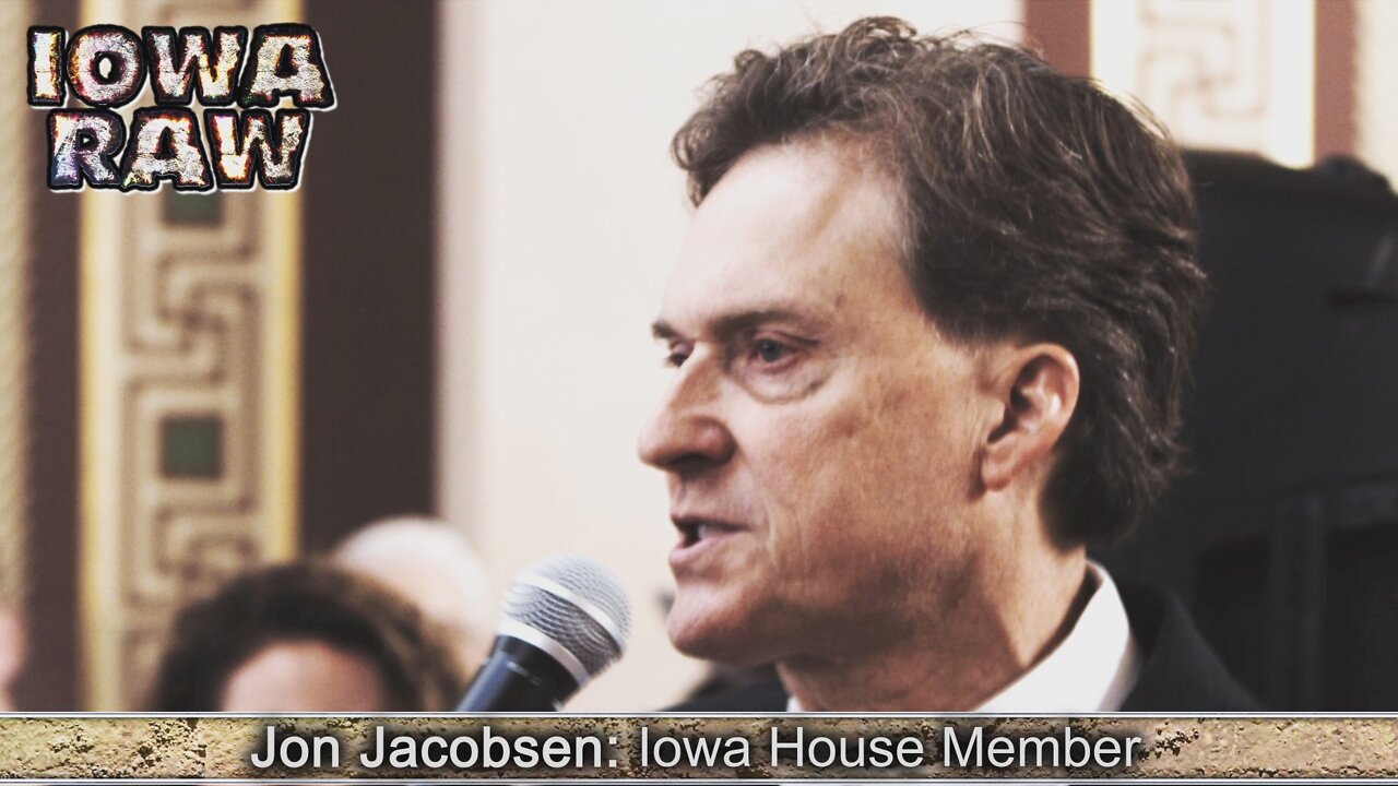 JON JACOBSEN SUGGESTS IOWA ADOPT NUREMBERG CODE AS LAW OCTOBER 28, 2021 DES MOINES, IOWA CAPITOL