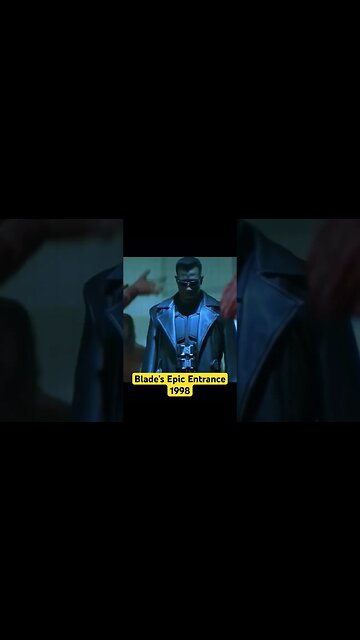 Blade (1998) - Epic Entrance #adriantepes #castlevanianocturne #blademovie #marvelcomics