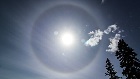 Sundog all day time lapse