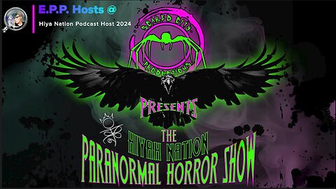 🎭👻 Get ready for the ultimate paranormal experience! The Hiyah Nation Paranormal Horror Show