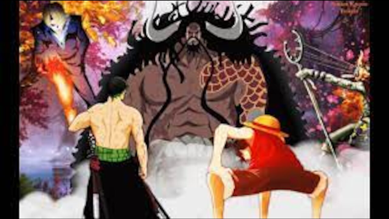 KAIDO TAKING OUT THE STRAW HATS IN AN INSTANT!!
