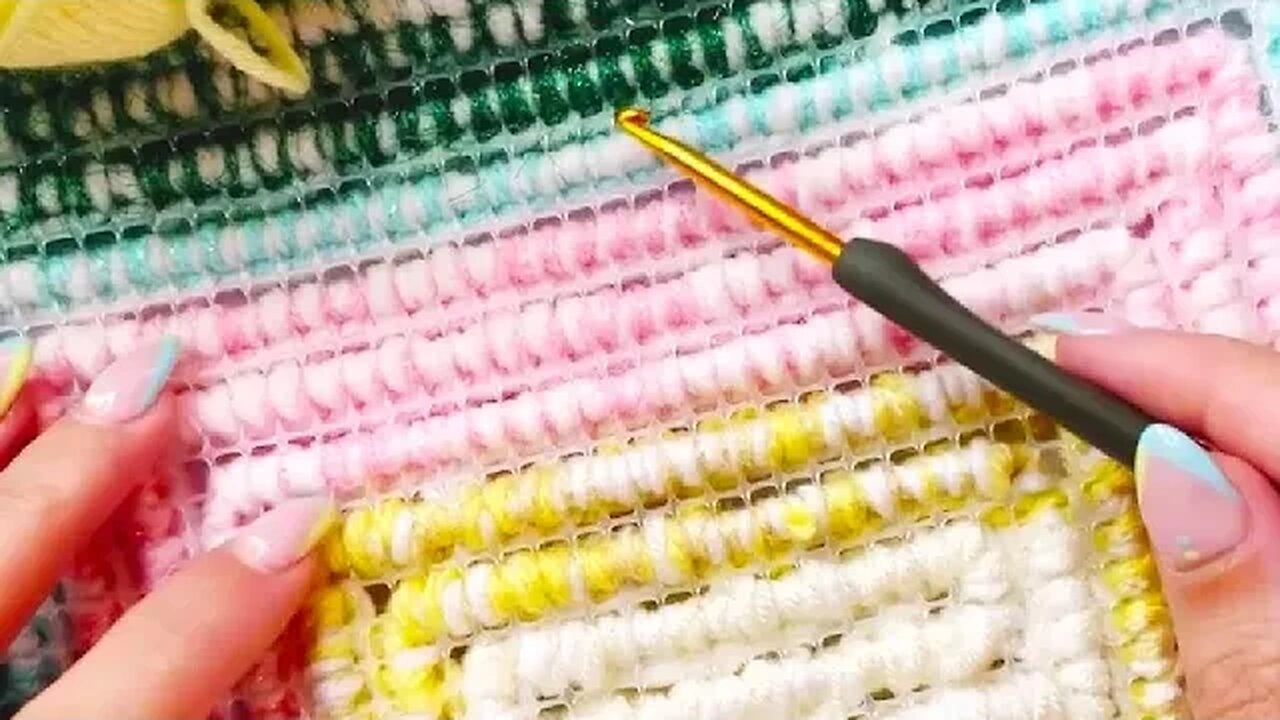 🧶5 minutes craft | super easy crochet tutorial