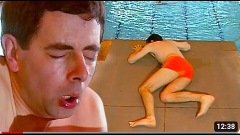 SWIMMING POOL| MR BEAN FUN CLIPS