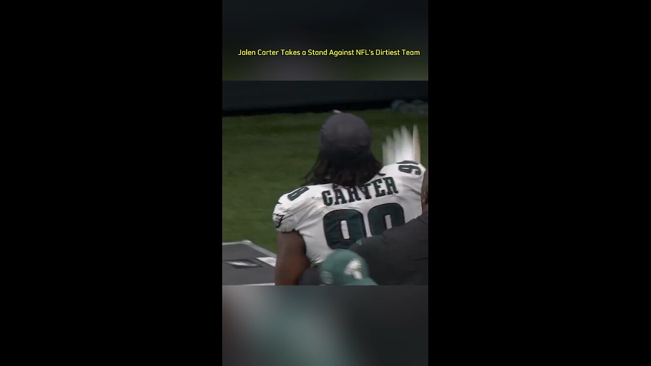 Jalen Carter takes stand against NFL’s dirtiest team.