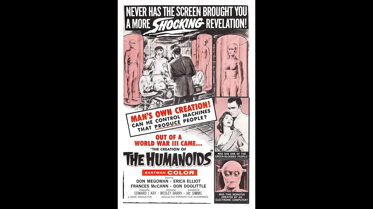 SCI-FI Oddity - The Creation of the Humanoids (1962)