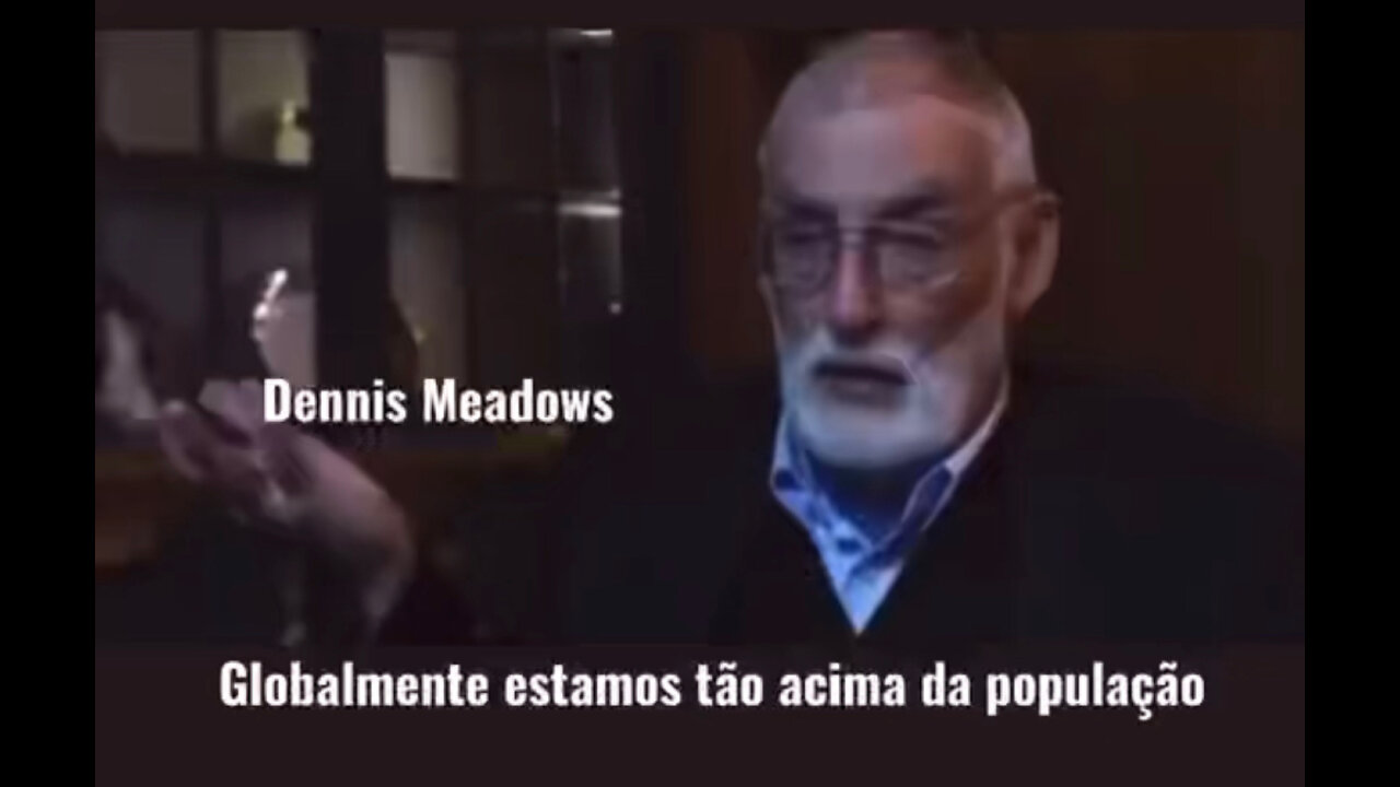 Professor Dennis Meadows está preocupado com a forma de reduzir a população da terra