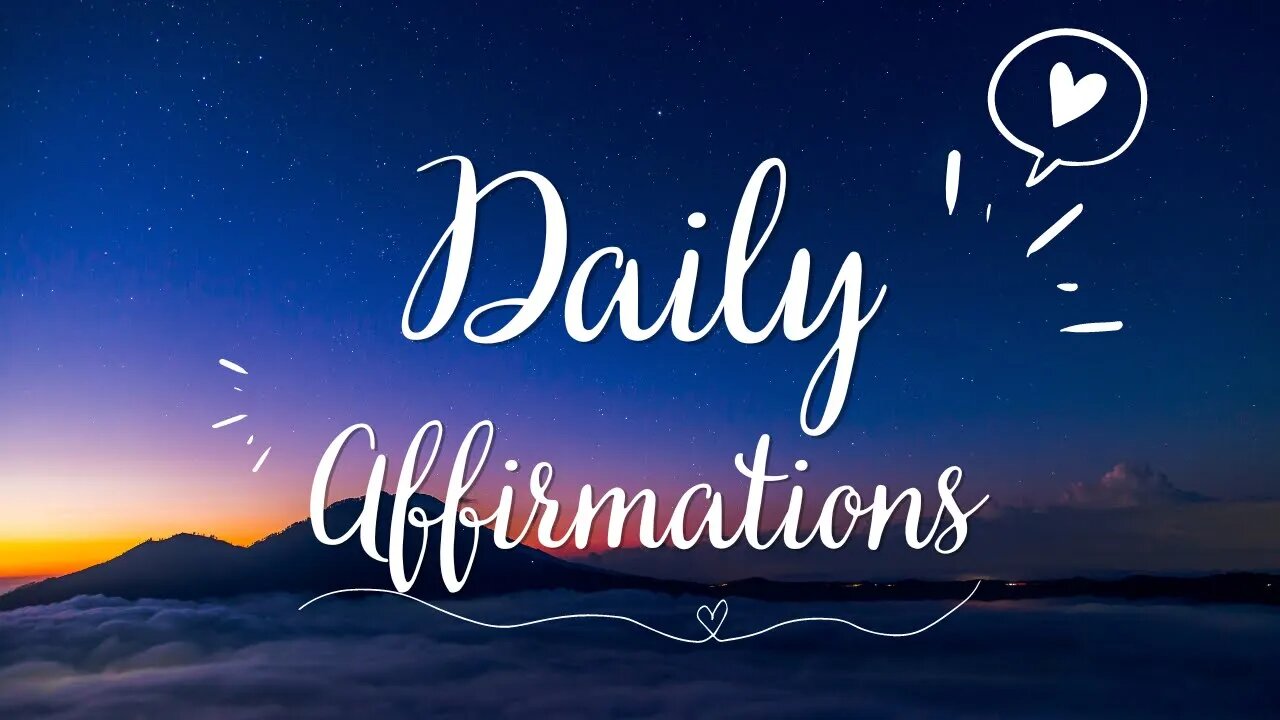 AWESOME DAILY AFFIRMATIONS - Start today and see the amazing results!