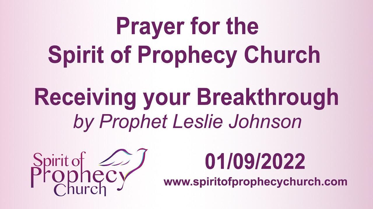 Spirit of Prophecy Church - Sunday Service 01/09/2022
