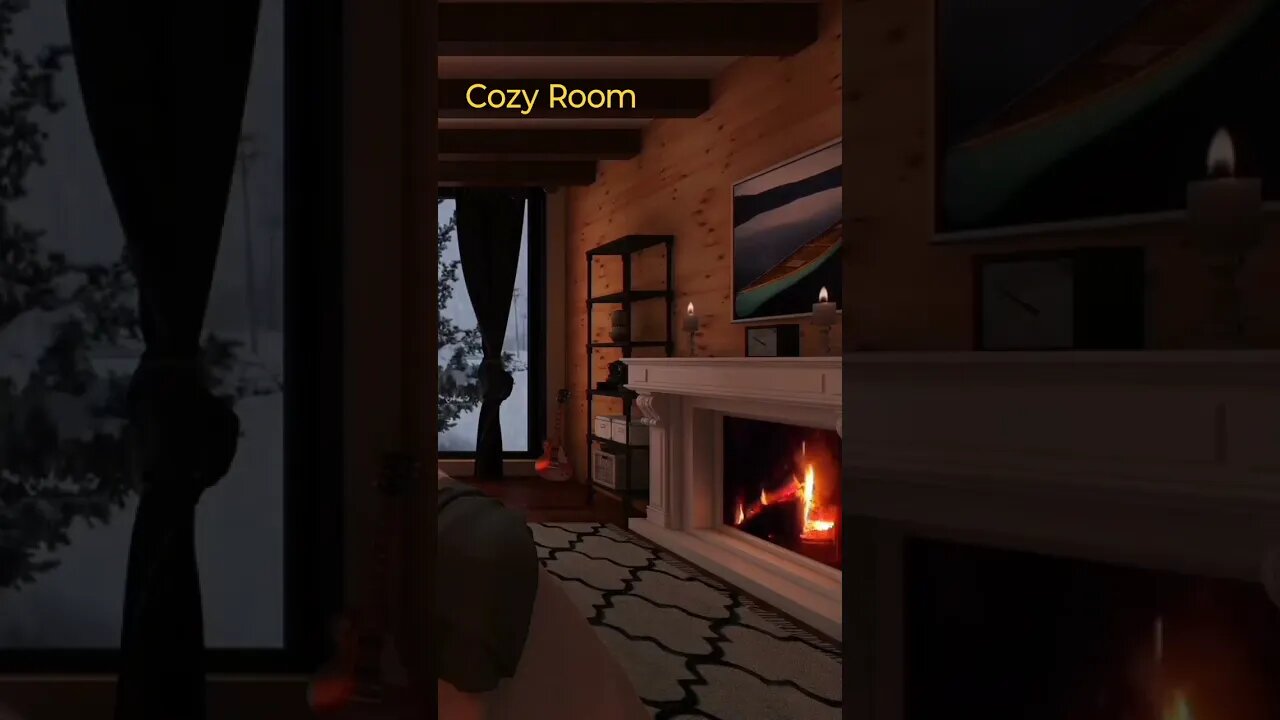 Cozy Room - meditation, relaxing, deep relaxation, nature sounds, ambient sounds, mindfulness