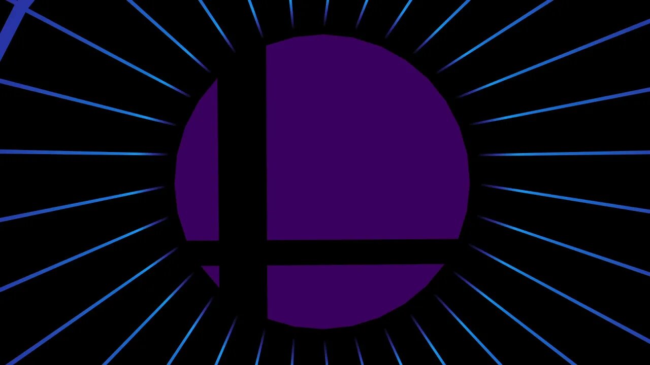 Race To The Finish Smash Ball Looping HD Background (Super Smash Bros. Melee)