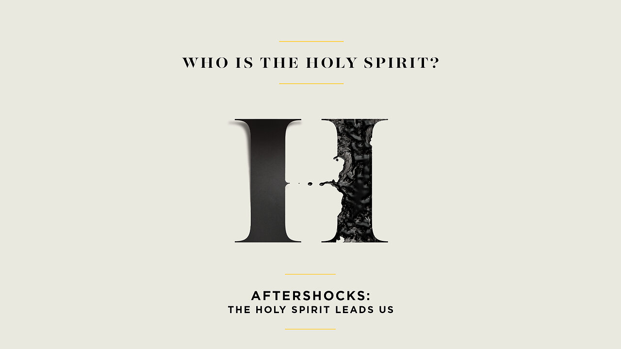 The Holy Spirit | Aftershocks part 6 | Life Chapel | David Goss | 5.26.24