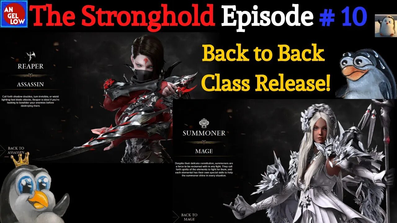 The Stronghold Ep 10! Reaper and Summoner Back to Back Class Release!