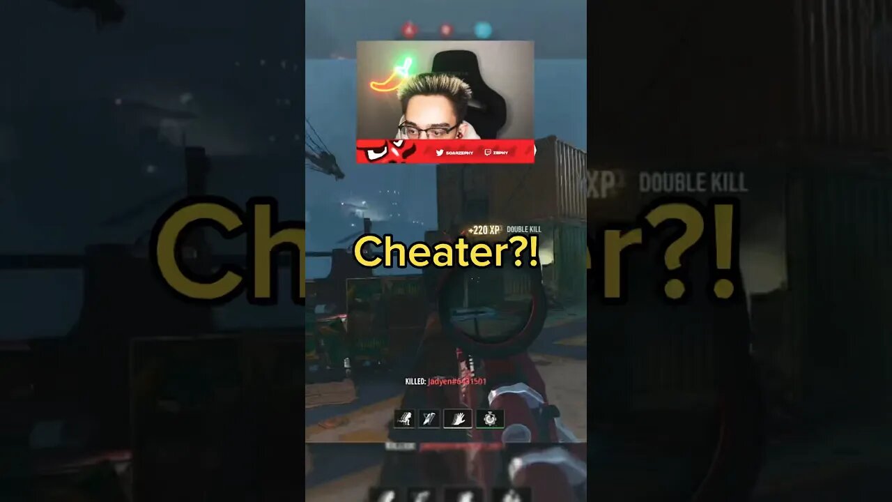 WHAT?! CHEATER?! 😵 You haven't seen this Funny moment #shorts #short #cod #warzone #callofduty