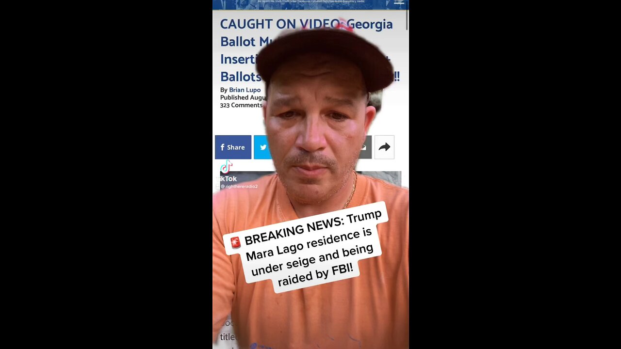 🚨 BREAKING NEWS: Trump's Mara Lago residence is sieged & raided by FBI!