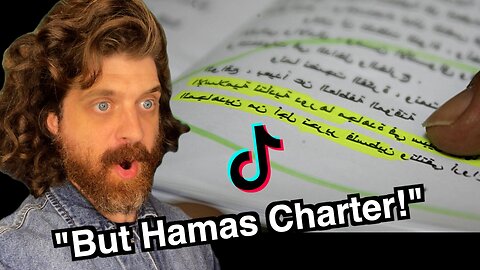 BUT WHAT ABOUT HAMAS CHARTER?