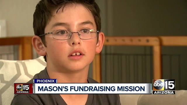 Phoenix boy starts fundraiser after losing brother to heart disease