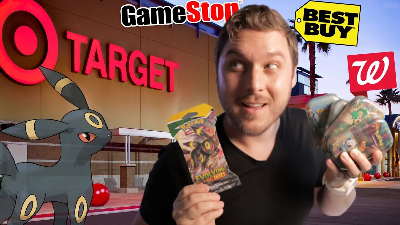 *Umbreon PULLED!* | Pokémon card hunting at GameStop, Target, & more...