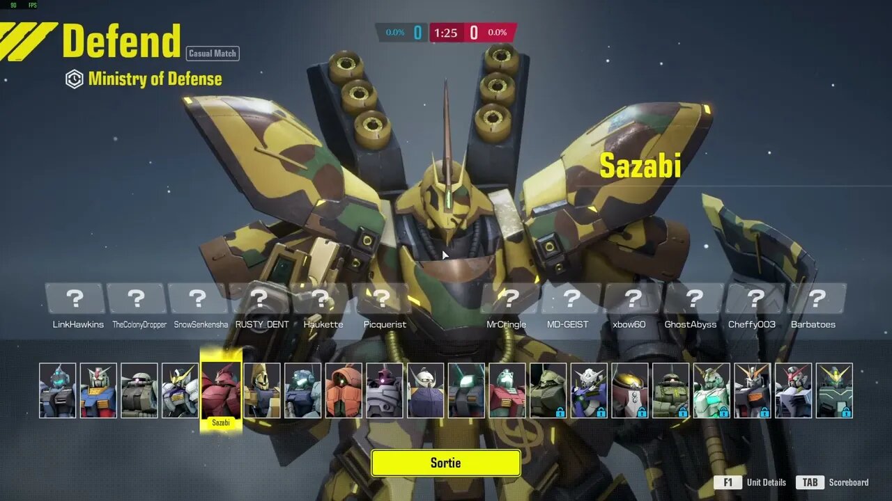 Dom Trooper and Sazabi Draw in the dust? | Gundam Evolution | Casual | No Commentary | Full Game