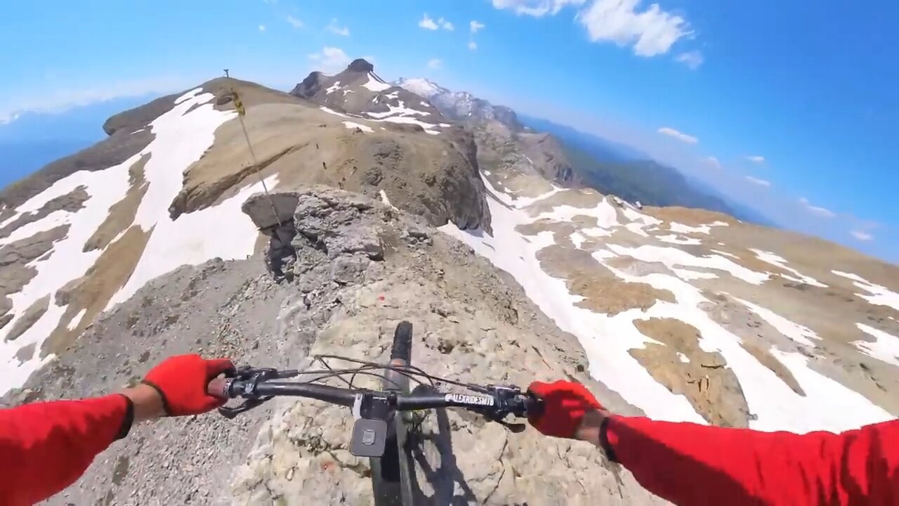 RISKIEST Mountain Bike Ride