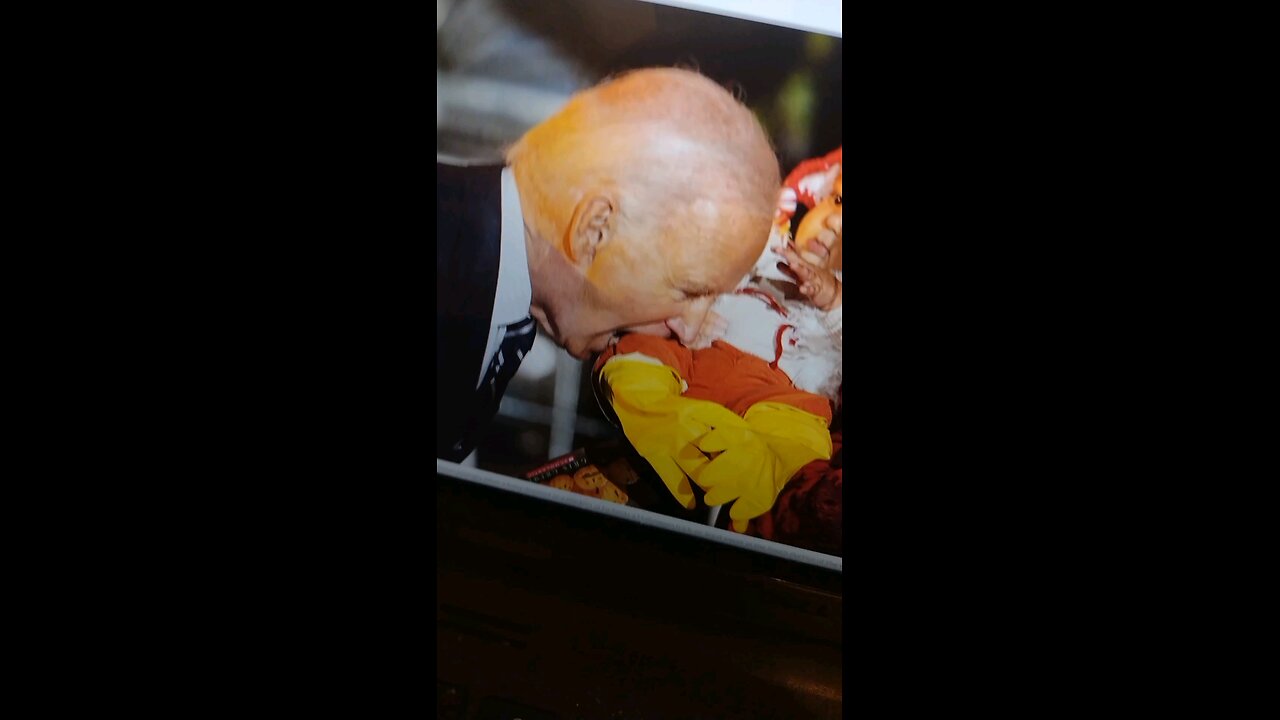 Biden Bites Baby Dressed As Chicken At WH Halloween Event