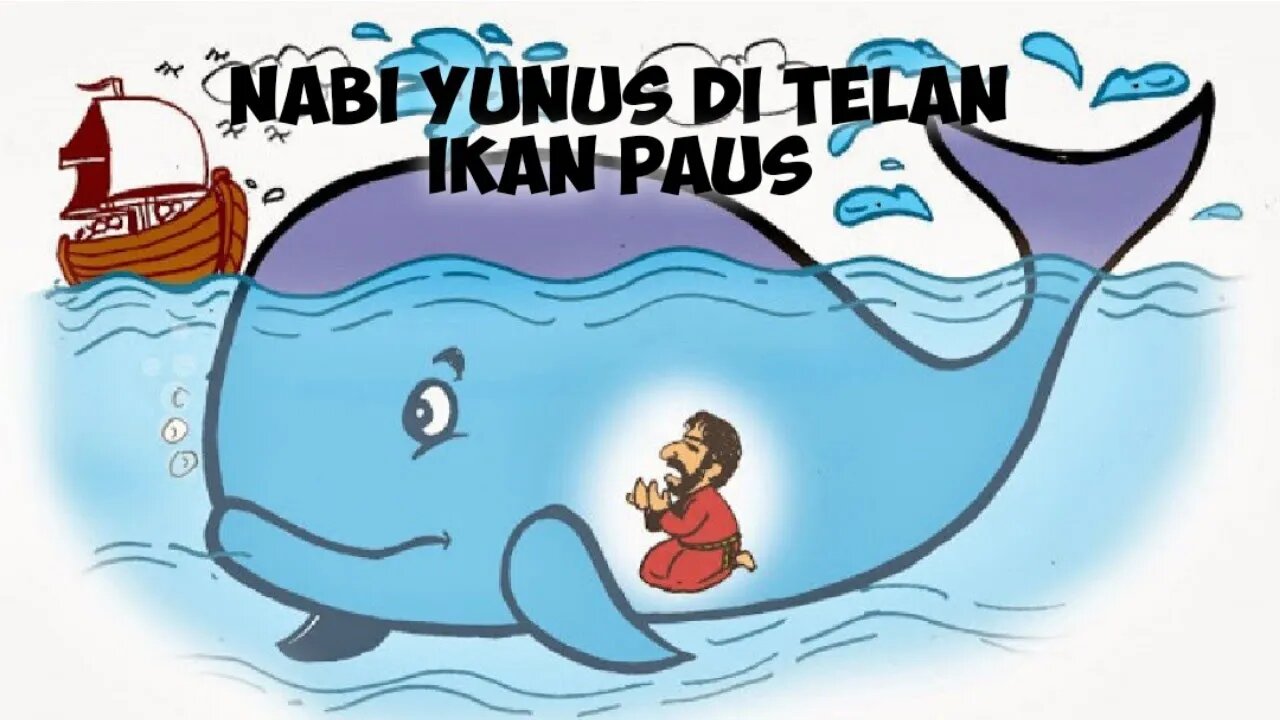 Kisah Nabi Yunus di Makan Ikan Paus