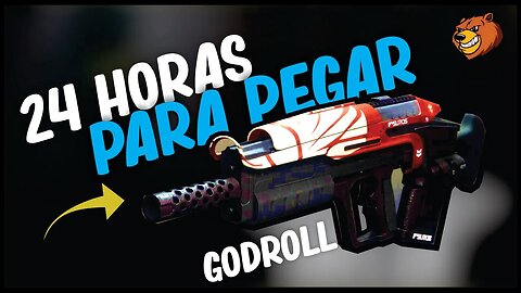 DESTINY 2 │ MENOS DE 24 HORAS PARA VOCÊ PEGAR ESSA GODROLL