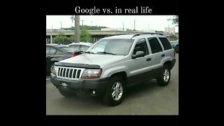 What Google Thinks I Drive Vs. What I Actually Drive