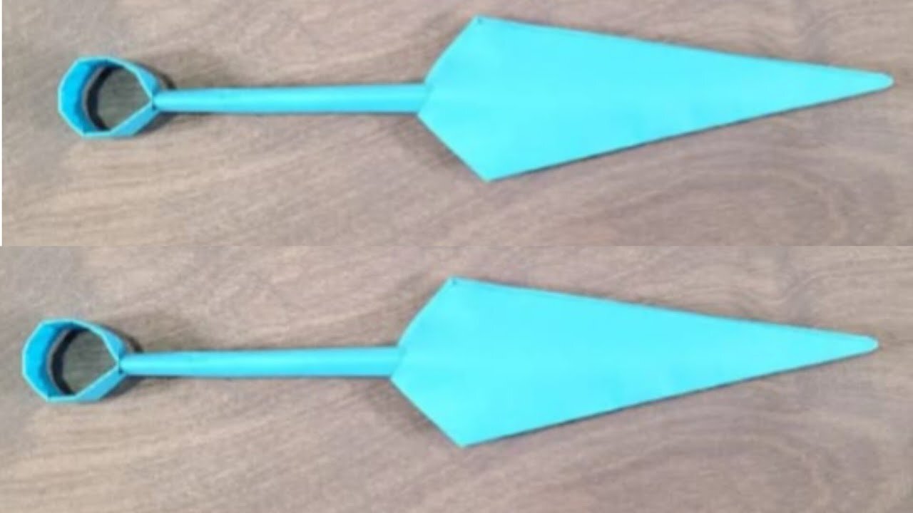 Easy DIY Paper Kunai / Paper Craft Idea / How To Make a Kunai Paper For Homemade