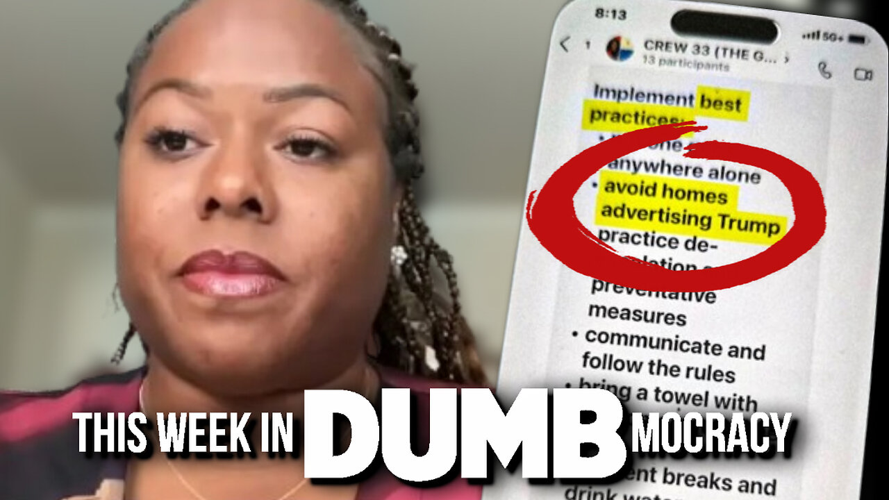 This Week in DUMBmocracy: Ousted Official Says FEMA APPROVED Her Decision to "AVOID" Trump Signs!