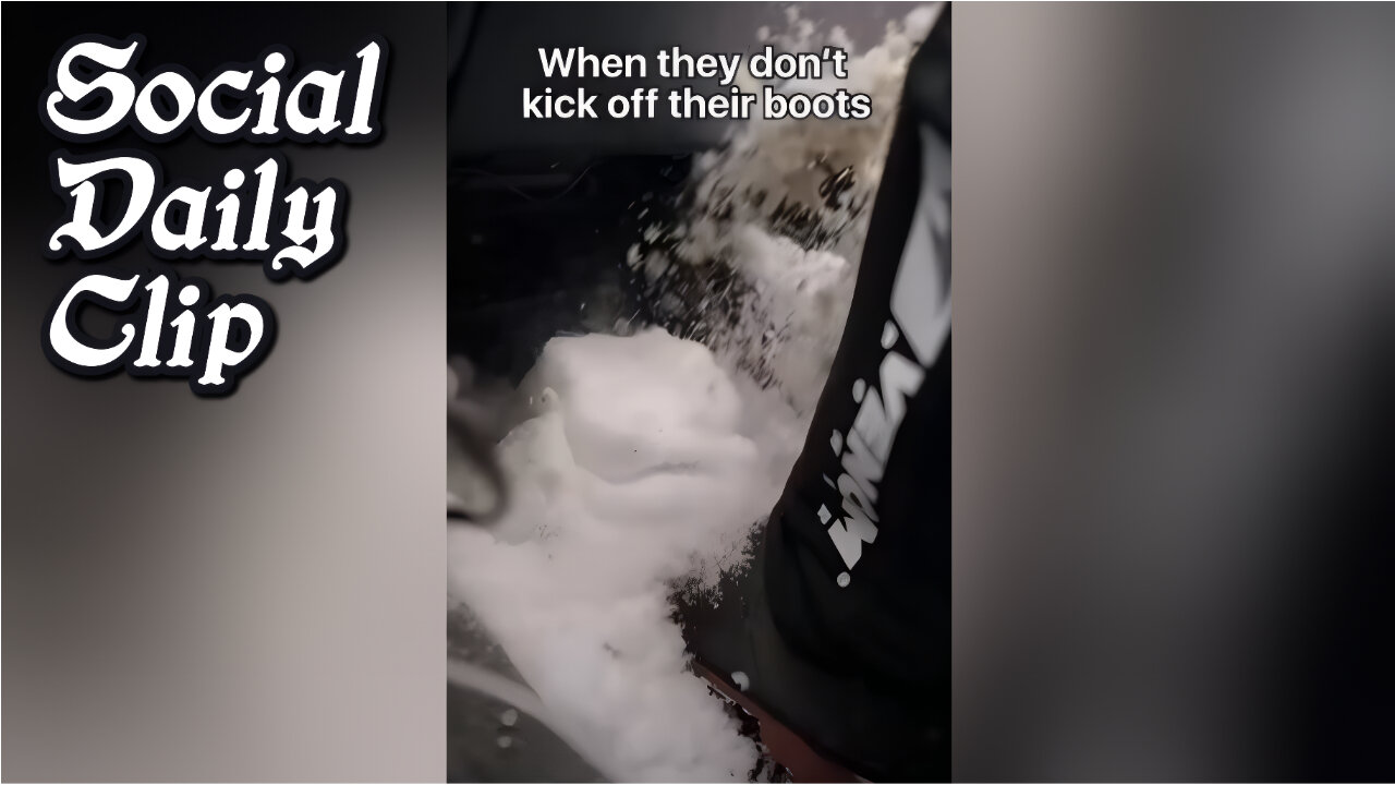 When They Dont Kick The Snow Off Before Entering..