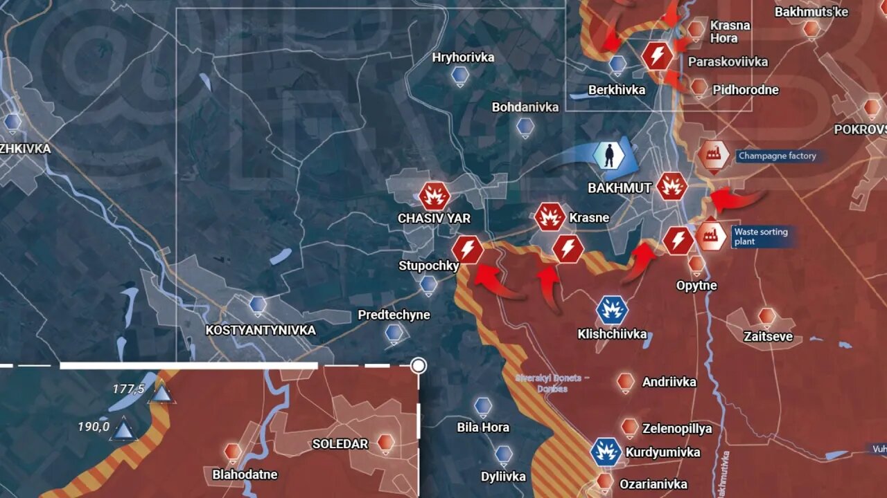 Keep It Secret: Ukraine Russian War, Rybar Map, Analysis and Events for February 15, 2023