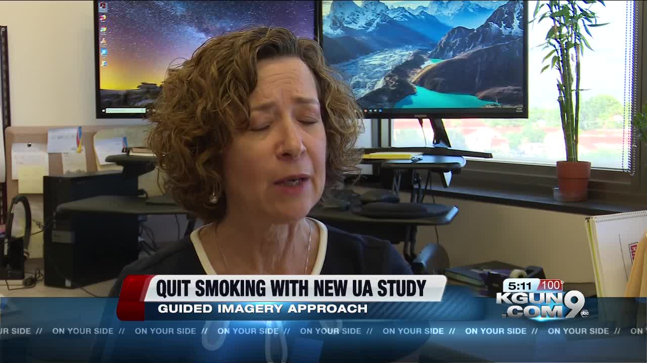 UA professor studying how to quit smoking by using guided imagery