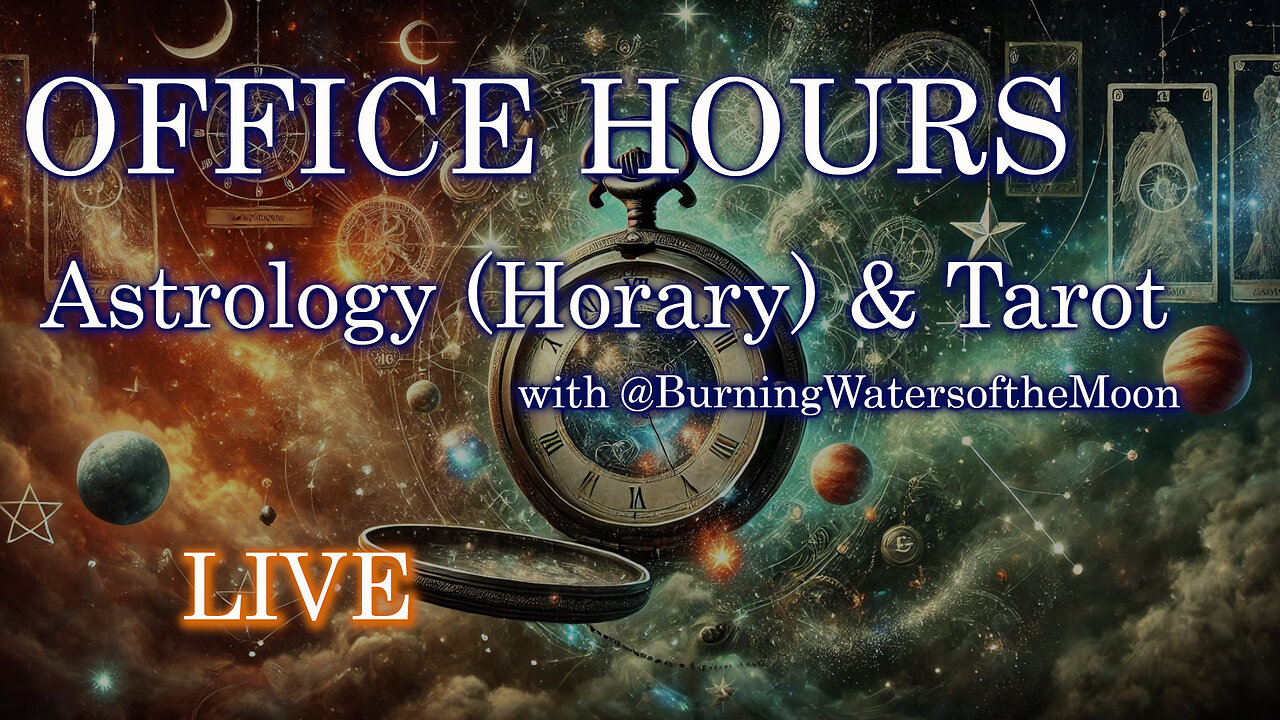 🕑❓Office Hours: Astrology & Tarot, Ask us anything! w/Dezarey BWM Tarot