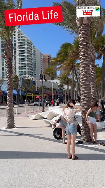 Florida Life 🌴 #floridalife #fortlauderdale #florida #beach #miami #robertTraveler #robert #travel