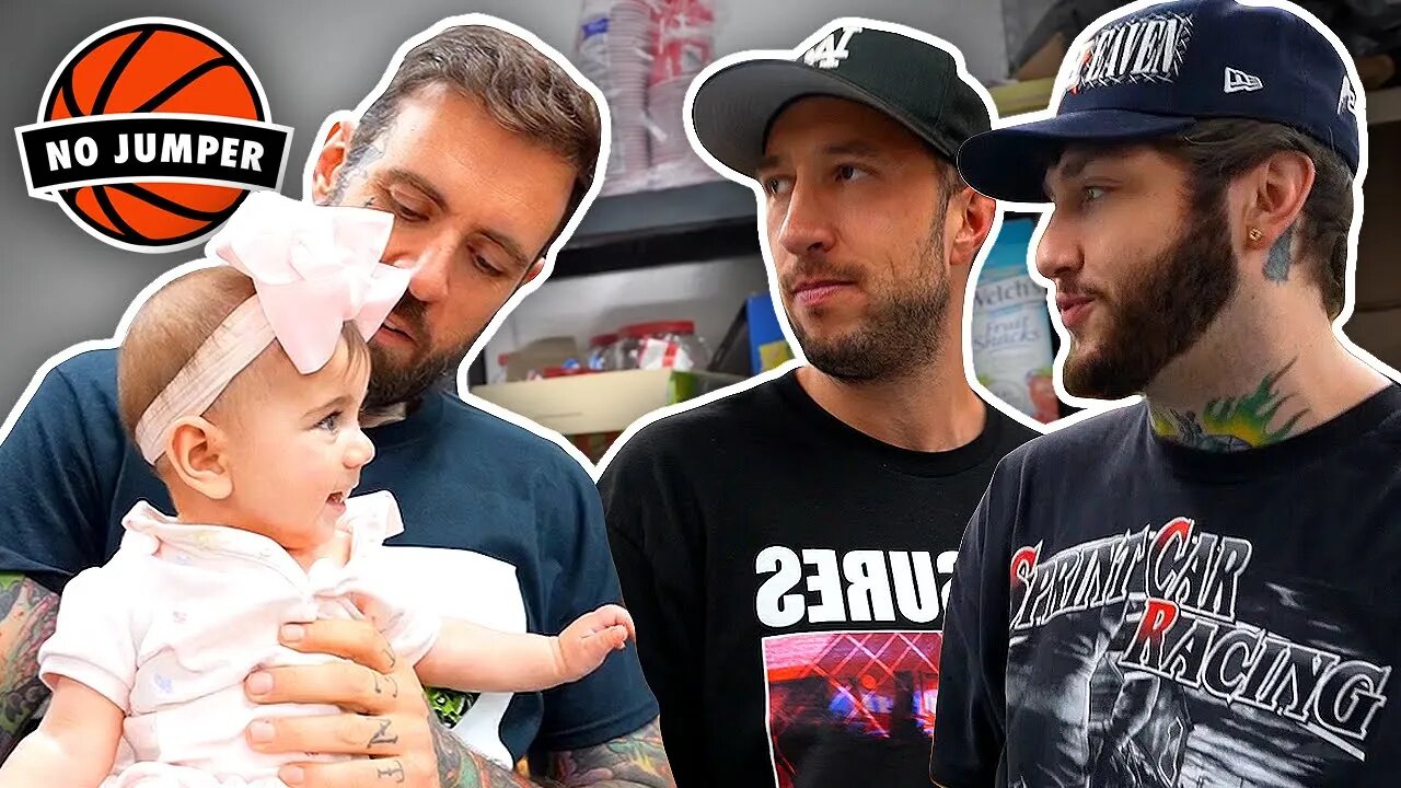 FaZe Banks, Mike Majlak and Adam22’s Baby Pull Up to No Jumper