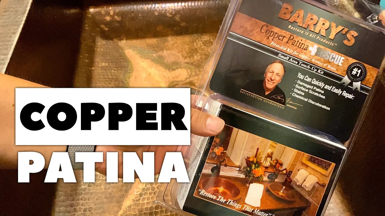 HOW TO RESTORE COPPER PATINA