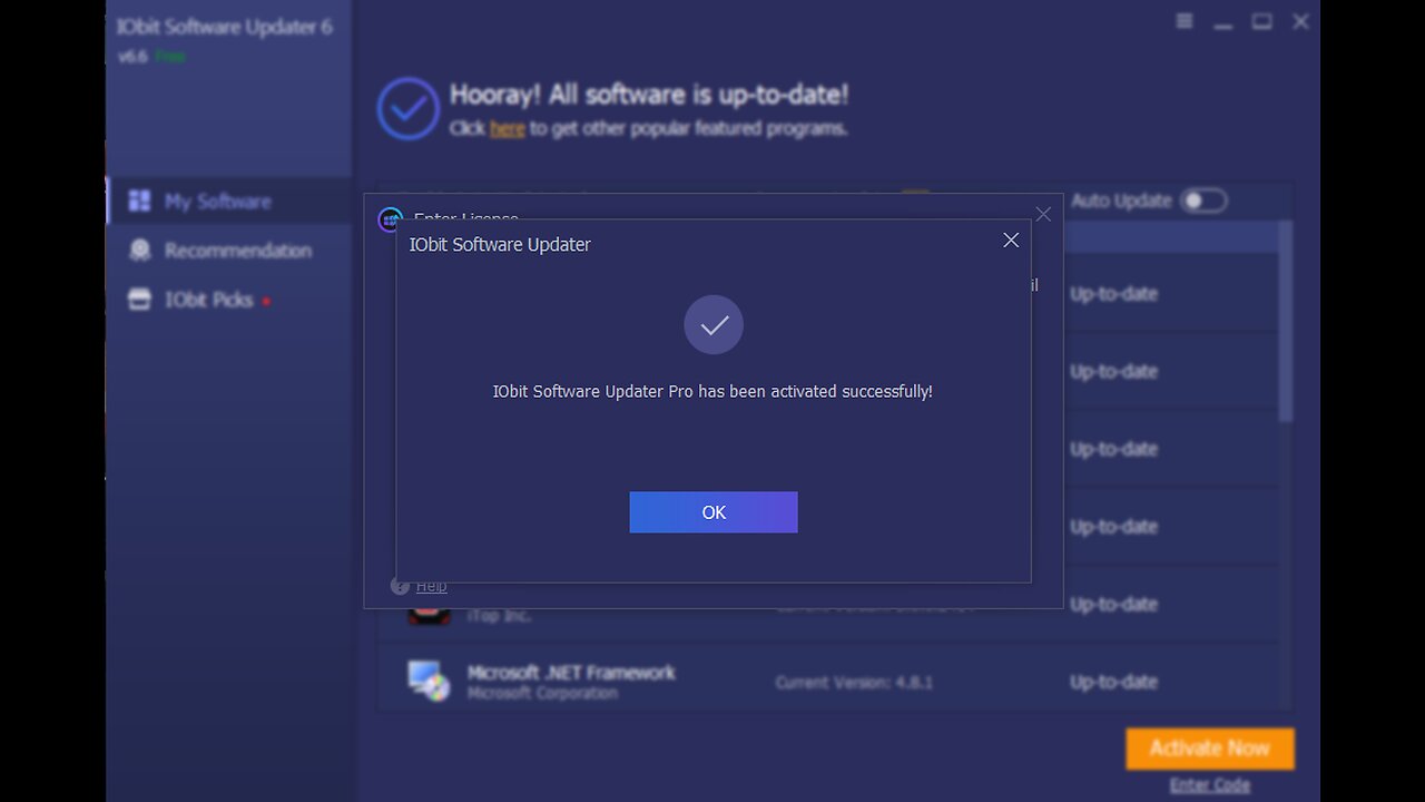 iobit software updater 6 v6.6 key for free 2024