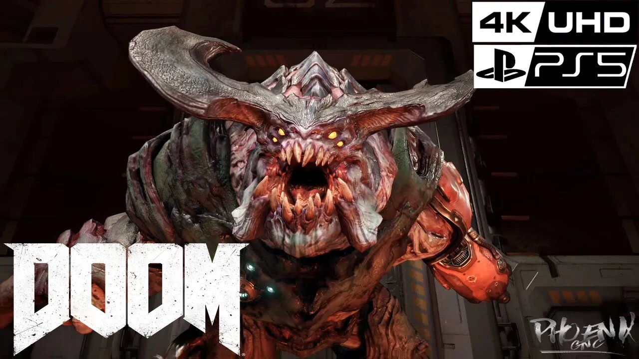 DOOM 2016 (PS5) - All Boss Fights ( Cutscenes Only )✔️4K ᵁᴴᴰ 60ᶠᵖˢ